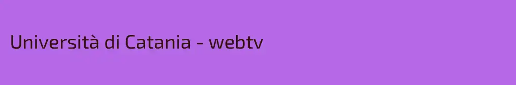 Università di Catania - webtv
